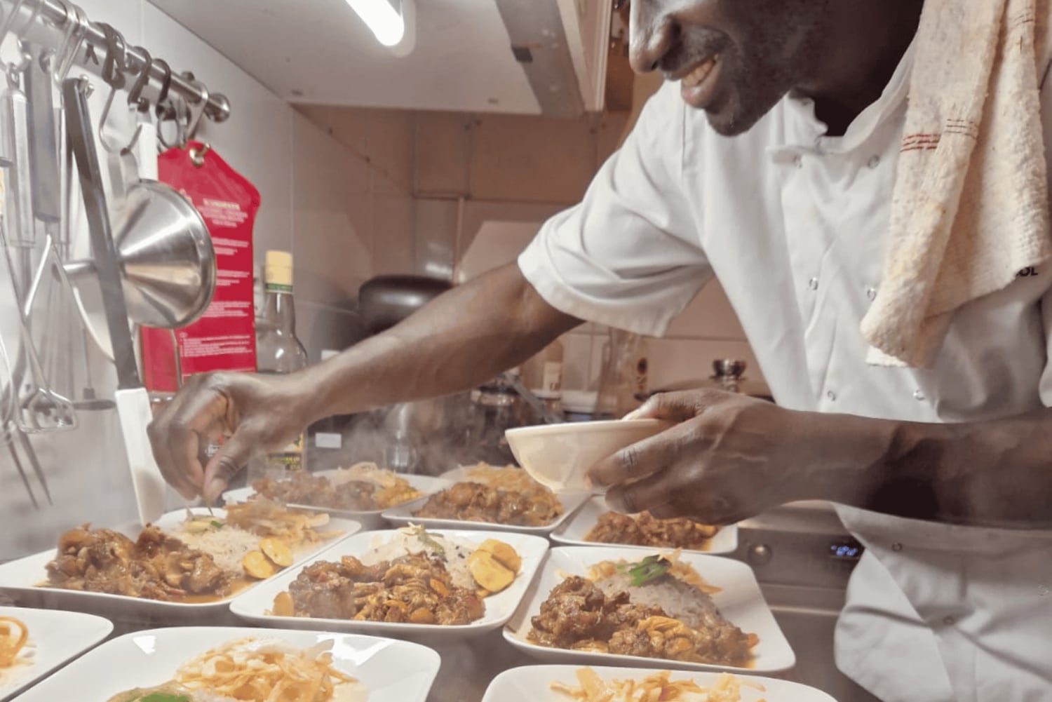 Amsterdam: Cena de 3 platos en un restaurante pop-up secreto