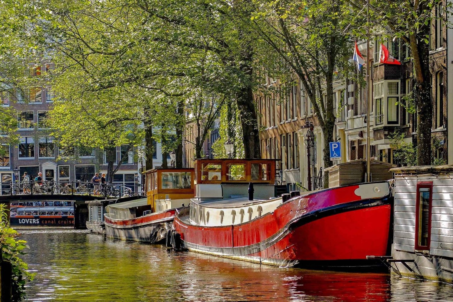 Amsterdam: Private Walking Tour & Canal Cruise