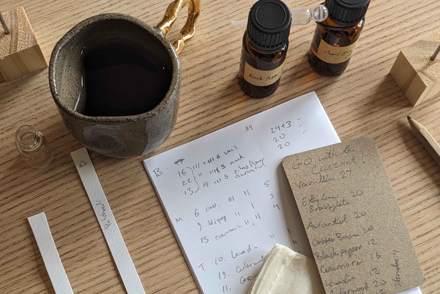 Amsterdam : Atelier de 3 heures sur la fabrication de parfums en pleine conscience