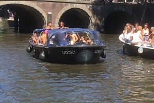 Amsterdam: 3-Hour Private Beer Bike & Beer Boat Package