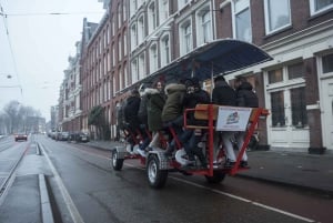 Amsterdam: 75-Minute Beerbike Blast Tour