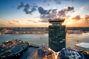 Amsterdam: A'DAM Lookout Entry Ticket with 2 Drinks