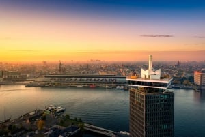 Amsterdam: A'DAM Lookout & Lounas Revolving Restaurantissa.