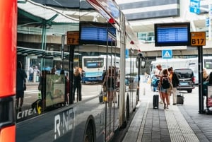 Amsterdam: Airport Express Bus Transfer to/from City Center