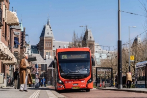 Amsterdam: Airport Express Bus Transfer to/from City Center