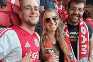 Amesterdão: jogo do Ajax com fãs, lugares e visita guiada à cidade