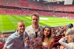 Amesterdão: jogo do Ajax com fãs, lugares e visita guiada à cidade