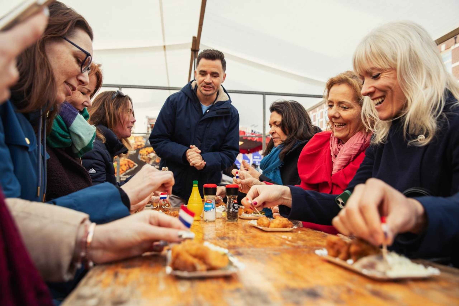 Amsterdam: Albert Cuyp-marknaden och De Pijp Guidad Foodie Tour