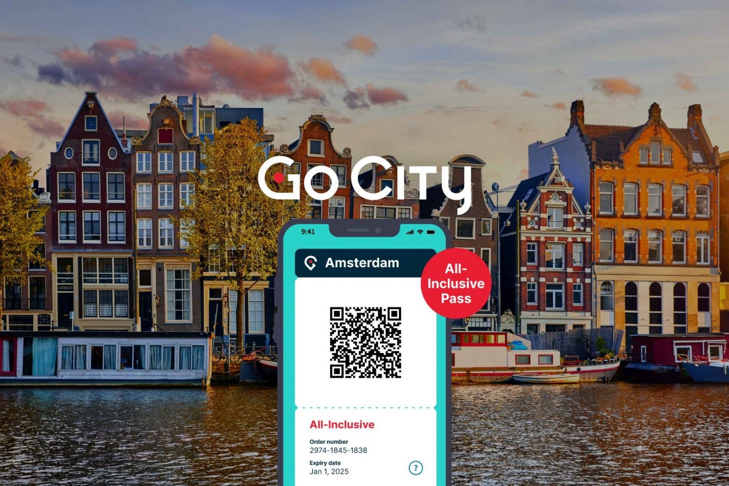 Amsterdam: Pase todo incluido con más de 40 cosas que hacer