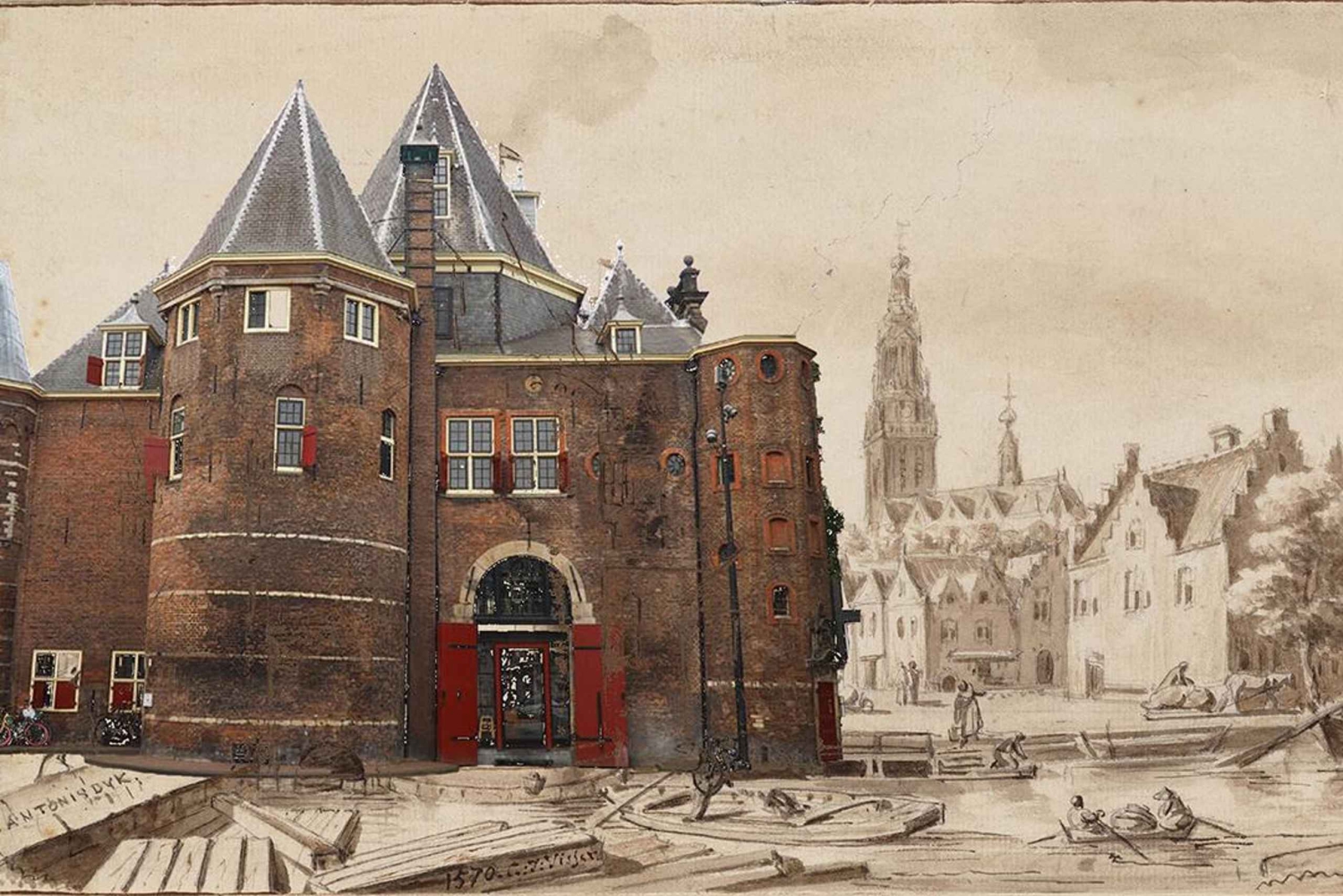 Амстердам: крутая самостоятельная пешеходная экскурсия