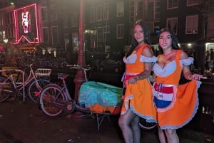 Amsterdam: Bar Crawl with Shots and Beer Maid Guide