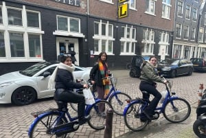 Amsterdam: Fahrradverleih mit vielen Fahrradoptionen