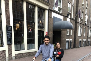 Amsterdam: Fahrradverleih mit vielen Fahrradoptionen