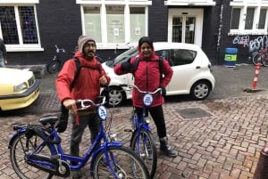 Amsterdam: Fahrradverleih mit vielen Fahrradoptionen