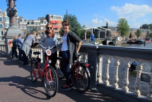 Amsterdam: 1/3-timmars eller heldags cykeluthyrning med lås