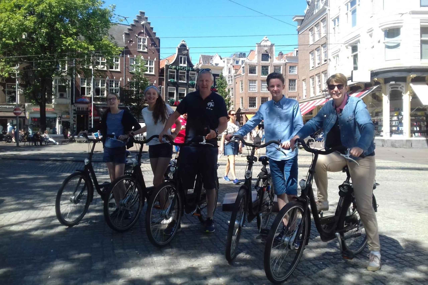 Wycieczka rowerowa po Amsterdamie z francuskojęzycznym lokalnym przewodnikiem!