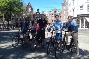 Wycieczka rowerowa po Amsterdamie z francuskojęzycznym lokalnym przewodnikiem!