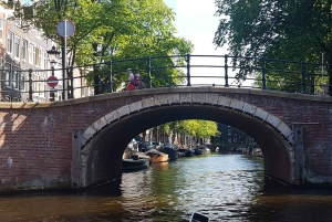 Wycieczka rowerowa po Amsterdamie z francuskojęzycznym lokalnym przewodnikiem!