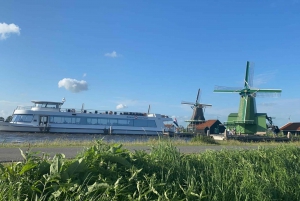 Amsterdam: Boat Cruise to Windmill Village at Zaanse Schans