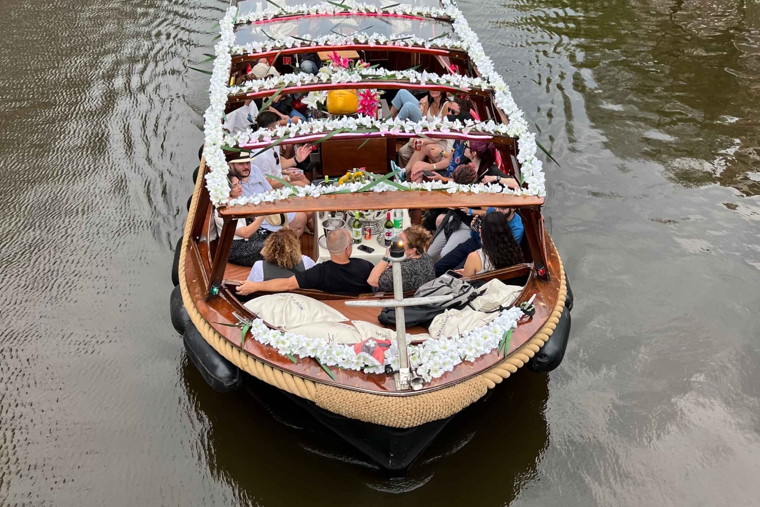 Amsterdam: Rondvaart met optioneel onbeperkt drankjes
