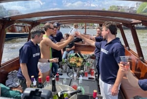 Amsterdam: Rondvaart met optioneel onbeperkt drankjes