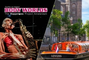 Amsterdam: Body Worlds Exhibition and Canal Cruise