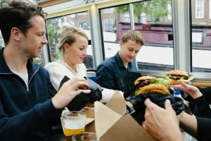 Amsterdam: Burger-Dinner-Grachtenrundfahrt