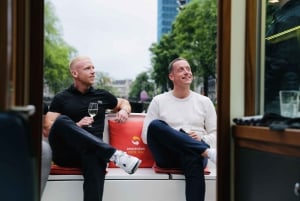 Amsterdam: Burger-Dinner-Grachtenrundfahrt