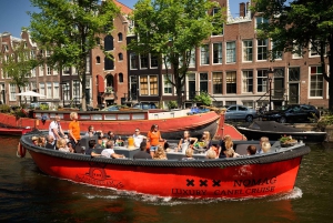 Amsterdam: Prywatna wycieczka łodzią piwną po pasie kanałów
