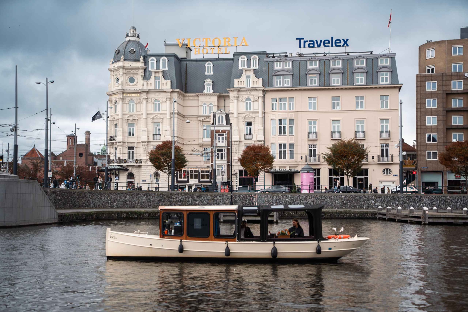 Amsterdam-Bootstour mit Live-Guide