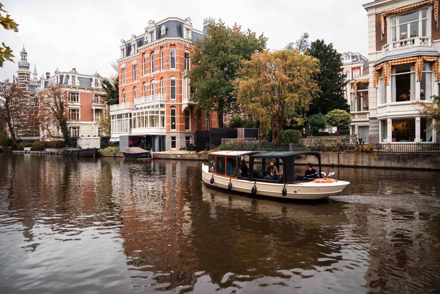 Amsterdam-Bootstour mit Live-Guide