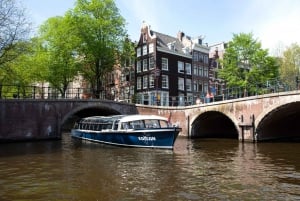 Amsterdam: Kombinerad biljett för Canal Cruise och Moco Museum