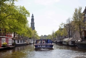 Amsterdam: Combinatieticket grachtenrondvaart en Moco Museum