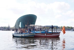 Amsterdam: Canal Cruise on a Wooden Refugee Boat
