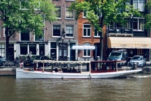 Amsterdam: Rejs kanałami na łodzi z otwartym barem i opcją napojów