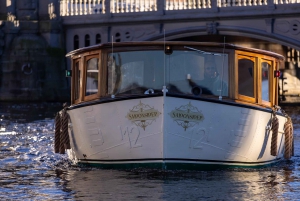 Amsterdam: Paseo en barco por el canal con guía, aperitivos holandeses y bebidas