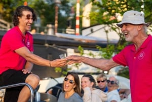 Amsterdam : croisière sur les canaux avec un guide de la région et boissons en option