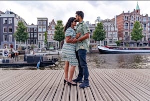 アムステルダム運河フォトシュート：ソロ、ファミリー、カップル