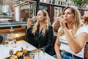 Amsterdam: Kanalcruise med ost og vin