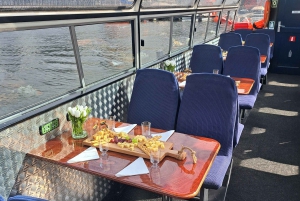 Amsterdam: Cruise med ost og vin