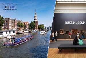 Amsterdam: City Canal Cruise and Rijksmuseum