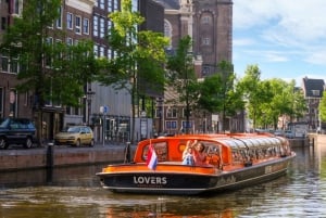 Amsterdam: Paseo en barco por el canal del centro de la ciudad