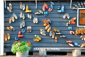 Passeio a pé pela cidade de Amesterdão e moinhos de vento Zaanse Schans