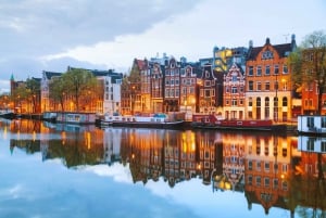 Amsterdam: Klassisk båtcruise med ost og vin som tilvalg