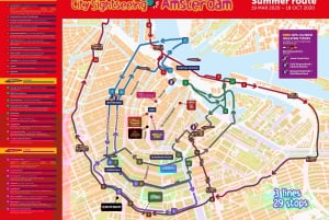 Amsterdam: Combo Rijksmuseum & Hop på-/hop af-bus