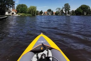 Amsterdam: Guidet tur med sykkel og kajakk på landsbygda
