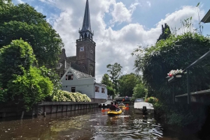 Amsterdam: Guidet tur med sykkel og kajakk på landsbygda