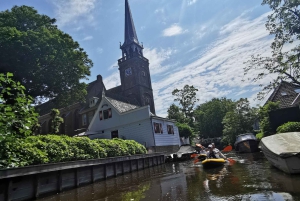 Amsterdam: Guidet tur med sykkel og kajakk på landsbygda