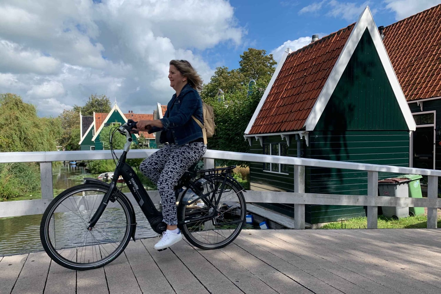 Amsterdam: Fahrradtour auf dem Land und Zaanse Schans Windmühlen