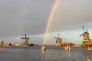 Amsterdam: Fahrradtour auf dem Land und Zaanse Schans Windmühlen
